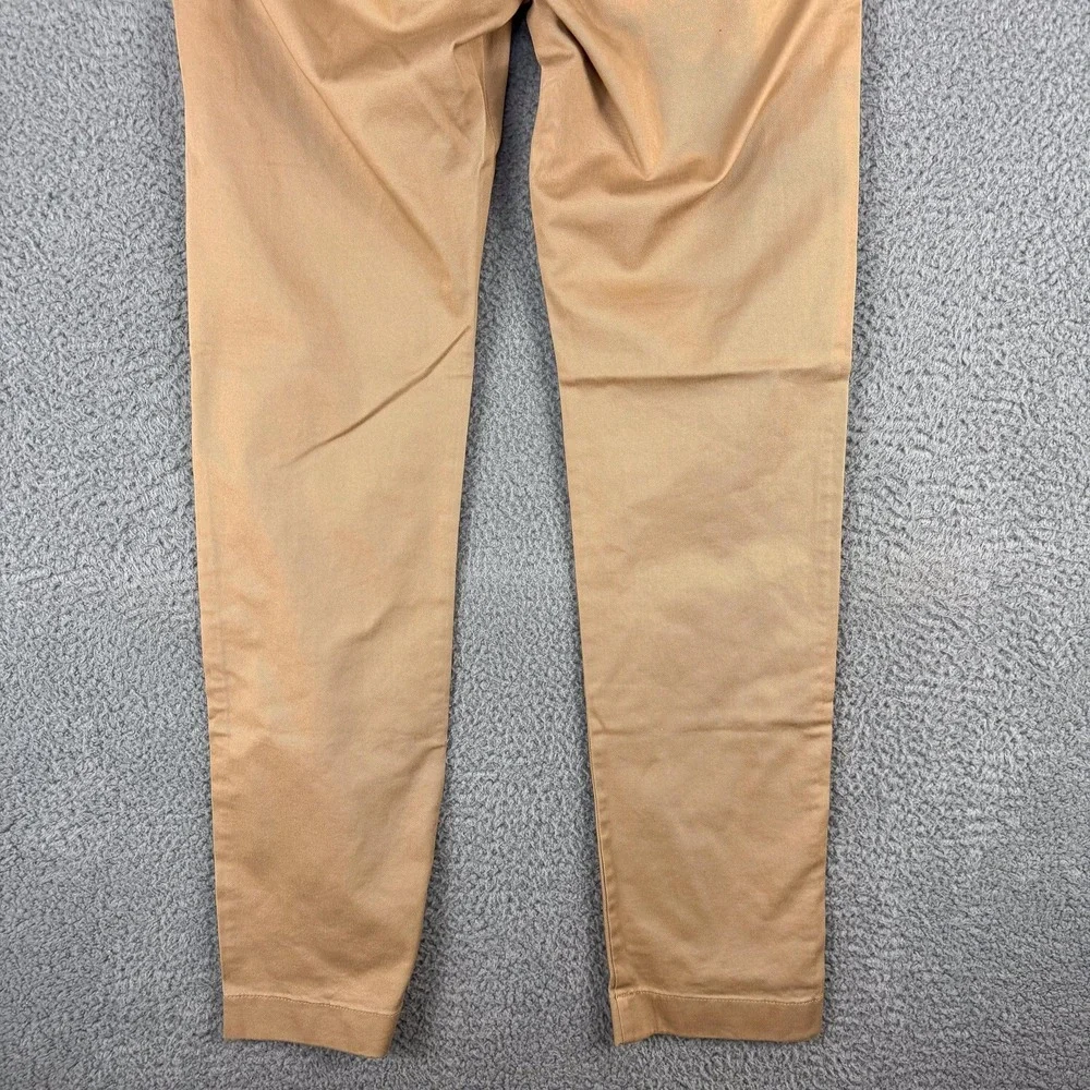 J Crew Pants Mens‎ 29 Khaki Flex Slim Chino Casual Flat Front Dress Cotton 31x32